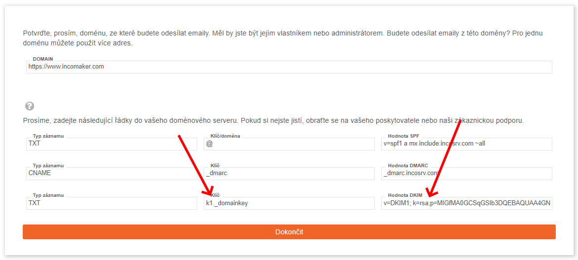 DKIM Incomaker DKIM Incomaker