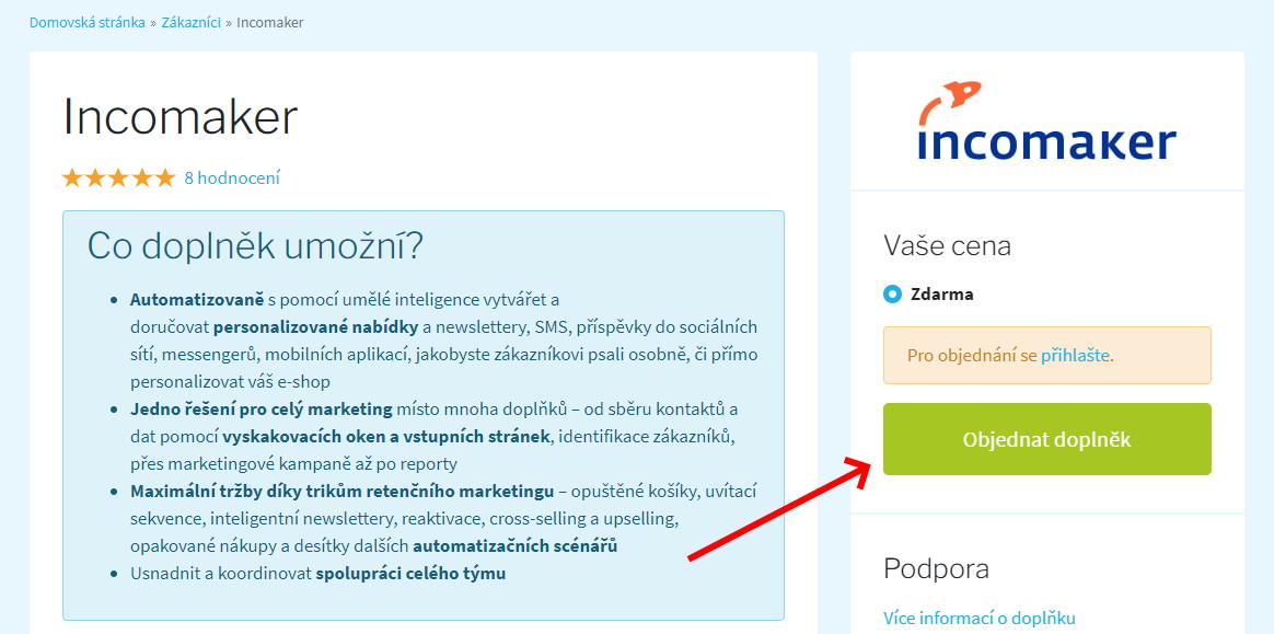 Incomaker Shoptet Incomaker Shoptet
