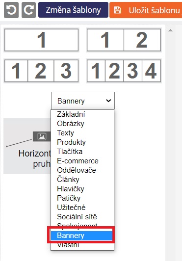 Nastavení segmentů Nastavení segmentů